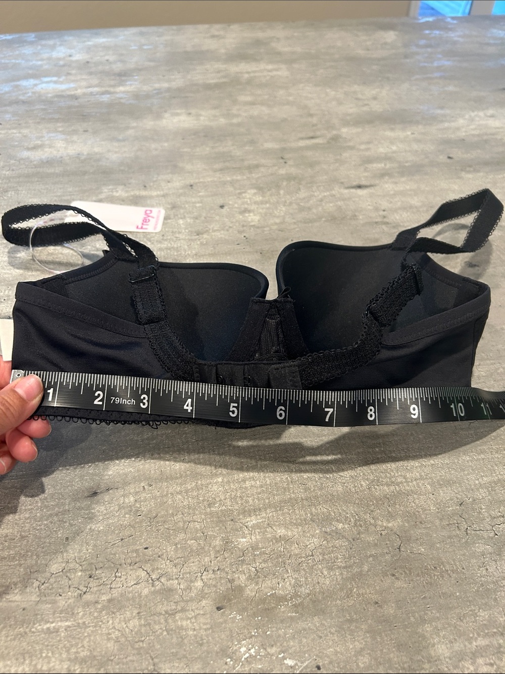 Freya Black Molded Smooth Underwire Bra size 28DDD - Picture 8 of 8